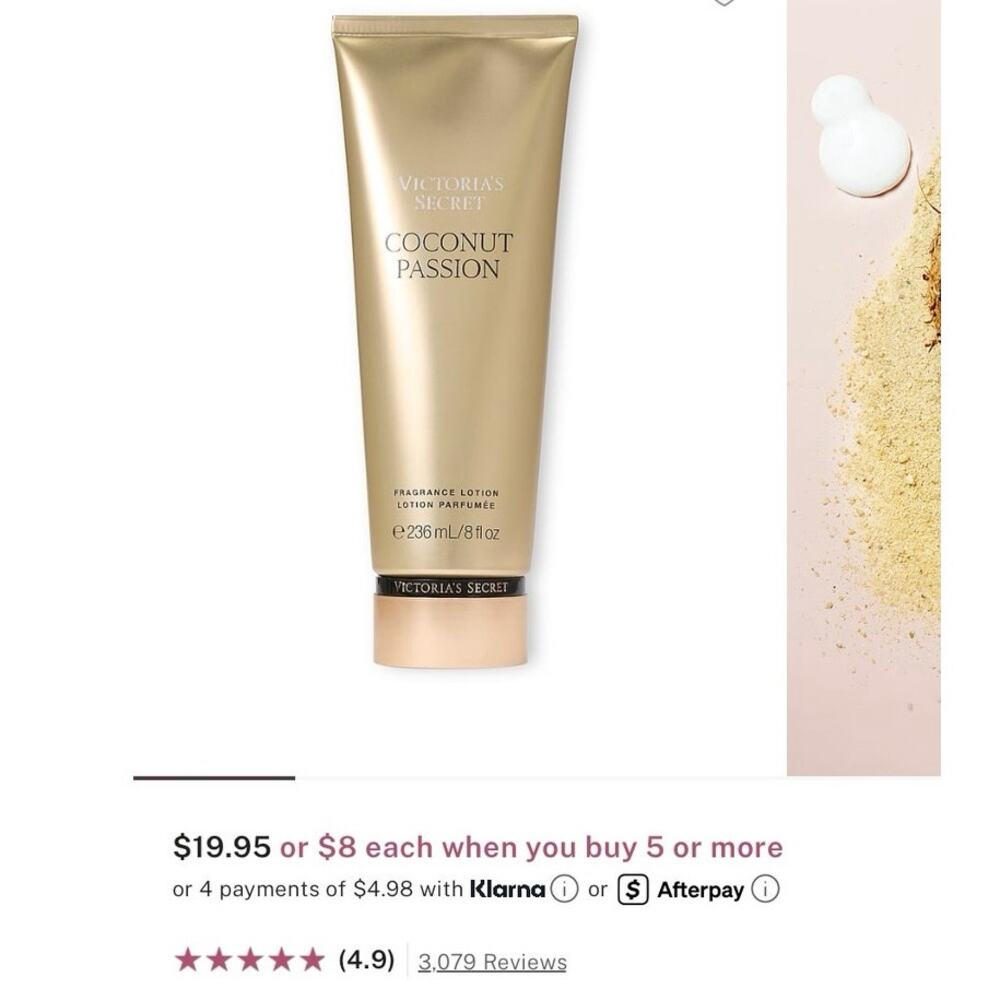Victoria's Secret Coconut Passion Lotion